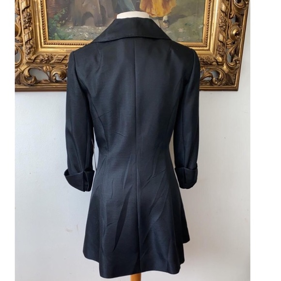 Kay Unger Silk fit and Flare jacket top blazer - Picture 2 of 5